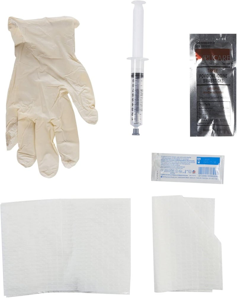 Bardia Foley Insertion Tray Without Catheter - Sterile